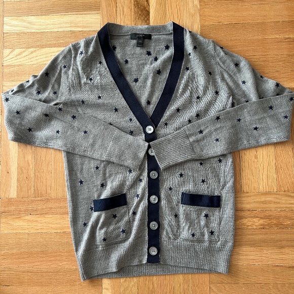 Jcrew star print cardigan - Picture 3 of 4